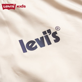 LEVI'S李维斯童装夏季皮肤衣儿童风衣男女童连帽上衣 香槟金 120/60 