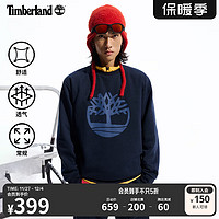 Timberland 男款套头卫衣24秋户外休闲加绒|