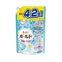 宝洁(P&G)日本原装 bold 洗衣液 清新纯净香花香含柔顺剂洁净衣物洗衣液