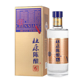 杜康 陈酿6 52%vol 浓香型白酒 500ml 单瓶装