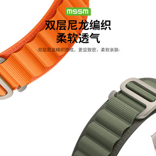  MSSM 尼龙高山回环式 苹果手表表带