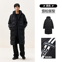 PEACEBIRD 太平鸟 男装连帽羽绒服男2024冬新款哈尔滨东北防寒服