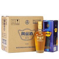 黄金酒 39度万福酒单支240ml 整箱6瓶