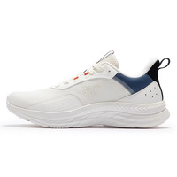 方升 361度鞋男女鞋2024秋冬潮流百搭复古鞋子运动休闲鞋 41 男款-【飞羽】羽毛白/工业蓝