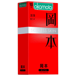 冈本 SKIN 经典激薄安全套 10只装