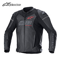 Alpinestars a星骑行皮夹克MM93马奎斯联名保暖牛皮骑行服防摔机车服男TRACK