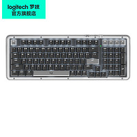 logitech 罗技 琥珀系列K98M石墨黑 98键