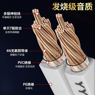  YYTCG 抗干扰无杂音 音响线