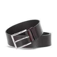  雨果博斯男士简约针扣商务皮带腰带好物
