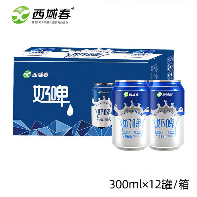 西域春 奶啤300ml*12罐