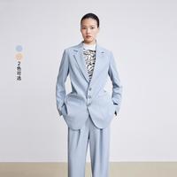 丽丽 LILY热销春季高级感时尚宽松挺阔纯色西装外套