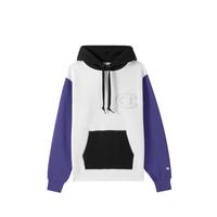 Champion【品牌】秋冬男女款拼色休闲舒适套头保暖连帽卫衣