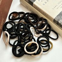 137件套发圈女简约扎头发皮筋高端高弹力耐用发绳高马尾头绳头饰