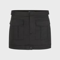 女士高级百搭设计感大口袋A字半身短裙
