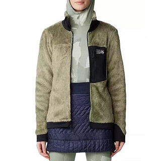 Mountain Hardwear女士夹克  Polartec High Loft 防风柔软保暖立领户外休闲夹克 Mantis Green S