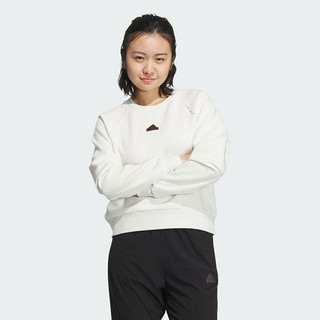 adidas 阿迪达斯 女士舒适耐磨日常户外训练时尚百搭运动休闲女式卫衣