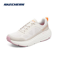 斯凯奇（Skechers）MAX CUSHIONING DELTA女士强缓震型跑步鞋129116 自然色/粉红色/NTPK 38