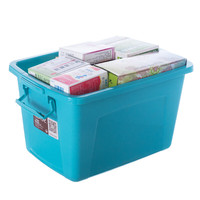 Citylong 禧天龙 X-6131 收纳箱 52L*3个 蒂梵蓝