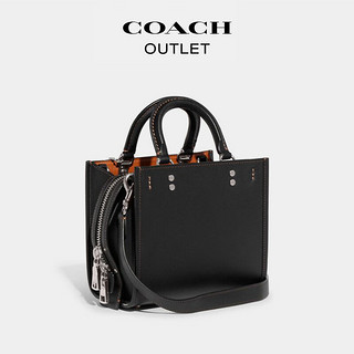 COACH 蔻驰 女士女包ROGUE 20号手袋 LH/黑色