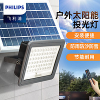 PHILIPS 飞利浦 led太阳能户外灯路灯家用防水超亮2023庭院道路新型投光灯