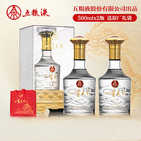 WULIANGYE 五粮液 一尊天下金龙 52度 纯粮酒 500mL*2瓶 礼盒装