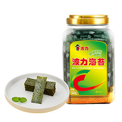 POLI 波力食品 Bonny 波力 海苔原味 144g 塑罐