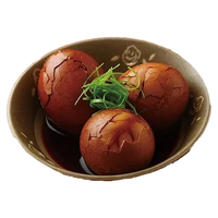 小蛋佳武夷山大红袍茶叶蛋（带壳）早餐必备美食茶叶蛋 3枚