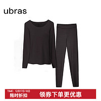 Ubras 女士圆领保暖内衣套装