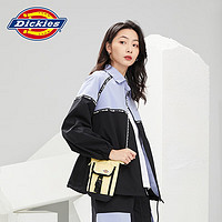 Dickies 帝客 夹克 气质拼接时尚宽松版型外套上衣夹克010232 黑色 M