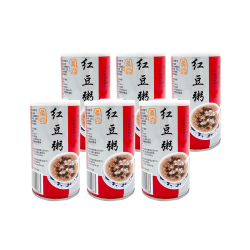 真的 红豆八宝粥360g*6罐早餐粥方便速食粥营养代餐五谷杂粮