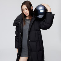 波司登奥莱冬季女长款黑金加厚羽绒服秋冬外套百搭美拉德