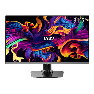 MSI 微星 MPG 321URX 31.5英寸 OLED 显示器（3840×2160、240Hz、138%sRGB、HDR400、Type-C 90W）