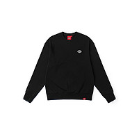 Dickies 帝客 24秋冬新品 前胸小logo刺绣徽章圆领毛圈布卫衣 男女情侣