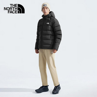 The North Face北面羽绒服男户外保暖高蓬鹅绒羽绒外套8DMA 黑色/JK3 M