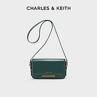 CHARLES & KEITH CHARLES＆KEITH休闲女包潮酷CK2-80270956纯色单肩斜挎小方包