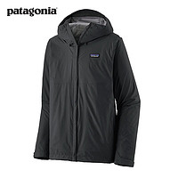 Patagonia 巴塔哥尼亚 男士T3硬壳3L连帽防风雨透气夹克Torrentshell Jkt 85241 BLK M