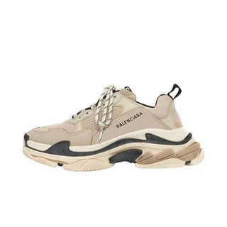 BALENCIAGA 巴黎世家 Triple S拼色复古女式休闲鞋