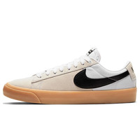 耐克NIKE板鞋男子缓震透气ZOOM BLAZER LOW运动鞋DC7695-100白