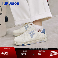 FILA FUSION 斐乐官方潮牌女子板鞋BANK DX场下滑板鞋舒适百搭休闲