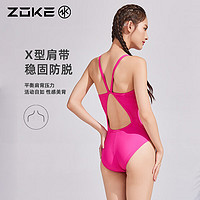 ZOKE 洲克 专业连体三角运动训练修身泳衣 125501155-3