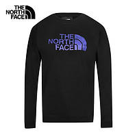 THE NORTH FACE 北面 长袖卫衣女户外休闲套头衫logo印花24新 8ASU JK3 M