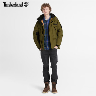 添柏岚（Timberland）男装羽绒服24秋冬户外保暖鸭绒防泼水|A2N68 A2N68302/深橄榄绿 M