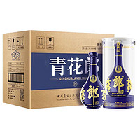 LANGJIU 郎酒 青花郎  53度酱香型白酒整箱 500ml*6瓶  原箱原码