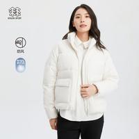 可隆 KOLON SPORT羽绒夹克女户外防风鹅绒中量羽绒服