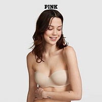 VICTORIA'S SECRET PINK 女士可拆无肩带隐形无痕美背内衣 34H1