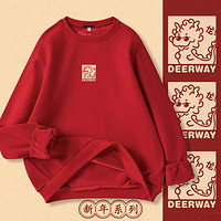 Deerway 德尔惠 女款圆领卫衣