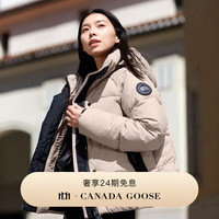 加拿大鹅(Canada Goose)Junction 女士黑标派克大衣户外休闲外套大鹅羽绒服 2602LB 856