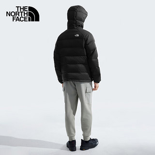 北面（The North Face）羽绒服男户外600蓬鹅绒填充高蓬保暖防泼水外套24秋冬|7W7G JK3/宇宙黑 L/175