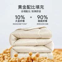 史努比亲肤大豆纤维被子秋冬被加厚保暖被芯宿舍四季空调被