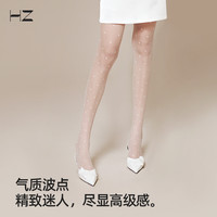 HZ黑色波点丝袜防勾丝高透黑丝复古波点黑丝袜波点空气黑丝连裤袜